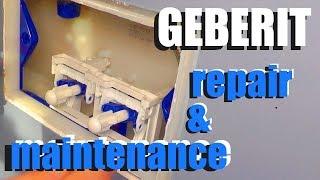 Geberit toilet repair and maintenance - How to