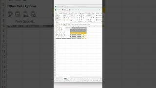 Stop the Frustration: Paste Data with Column Widths in Excel #shorts