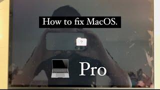 How to reinstall MacOS (with errors) on MacBook Pro. #macbook #howto #macos