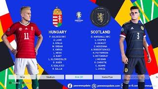 eFootball PES 2021 - Hungary vs Scotland UEFA EURO 2024 GAMEPLAY PC 2024