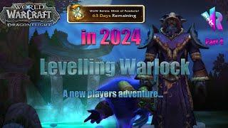 World of Warcraft in 2024 LIVE!  Levelling Warlock, a New players adventure....part 4