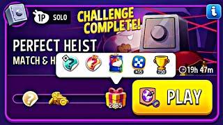 match & hatch rainbow perfect heist solo challenge match masters today gameplay.