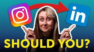 Why I switched from Instagram to LinkedIn