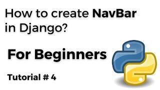 How to create navbar in Django
