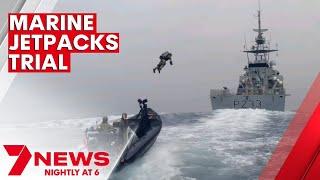 British Royal Marines have been trialling new technology | 7NEWS