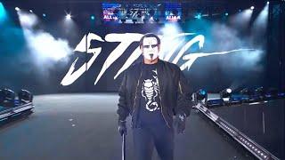 Sting Returns Entrance ALL IN LONDON 2024