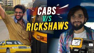 Cabs vs Auto-Rickshaws | Funcho