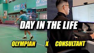 Day in the Life | Olympic badminton player and full-time consultant