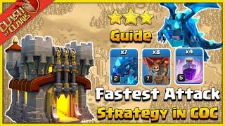 TH11 Electro Dragon Attack Strategy 2022 | Best Town Hall 11 War Attack Strategy - Clash Of Clans