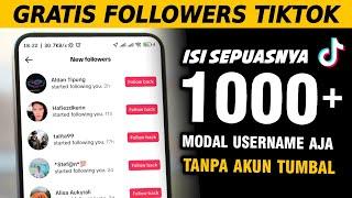 1 Detik 1000 FollowersCara Menambah Followers TikTok Gratis Permanen