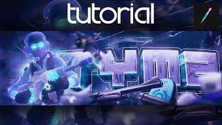 (TUTORIAL) *Easy* Fortnite Twitter Header - Photoshop 2020