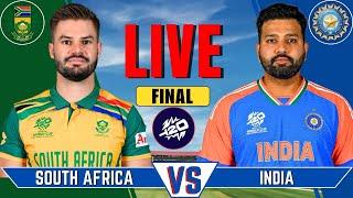 INDIA vs SOUTH AFRICA  Match Live | Live Score & Commentary | IND vs SA T20 Final Live Match