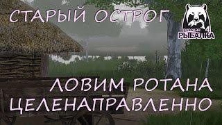 Русская рыбалка 4. Старый острог. Фарм. Спиннинг. Ротан. Вэки.