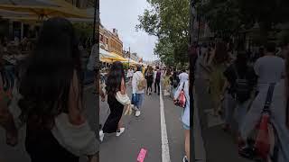 Crowd on street #newyear2024 #crowd#sydney #australia #music #sydney #travel #fun #viral #streets