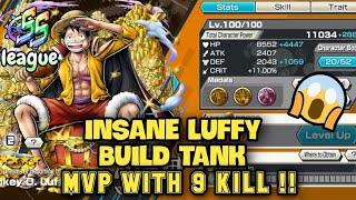 INSANE GAMEPLAY LUFFY BUILD TANK !! (ONE PIECE BOUNTY RUSH)