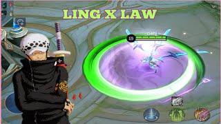 LING X TRAFALGAR LAW ONE PIECE: MLBB gutierrez vlogs