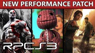RPCS3 - Major Performance Improvements in TLoU, GoW 3 + Ascension, LBP 2-3, and more! (MLAA Patch)