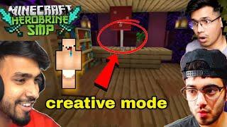 Herobrine SMP Member Use Creative Mode | @UjjwalGamer | @GamerFleet