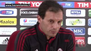 Il Vero Milanista TV - Allegri alla vigilia di Roma-Milan