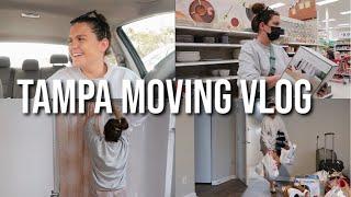 TAMPA MOVING VLOG (Apartment Shopping, Unpacking, Decorating)