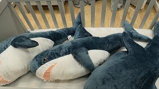 IKEA BLAHAJ SOFT TOY SHARK CLOSER LOOK IKEA SHOP SHOPPING REVIEW REVIEWS