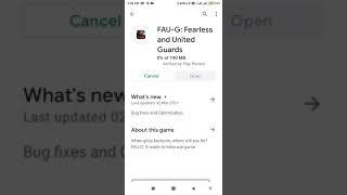 faug new update coming to play store #bugfix #newupdate