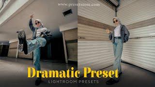 Dramatic Preset | iPhone Dramatic Preset - Lightroom Mobile Free DNG Preset #adobelightroom