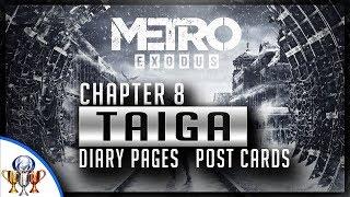 Metro Exodus - Chapter 8 Taiga - Diaries and Postcard Locations (Collectible Guide)