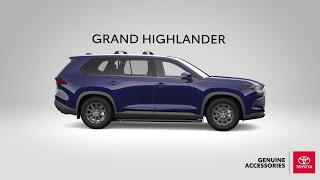 Toyota Grand Highlander Accessories — Brantford Toyota | Brantford