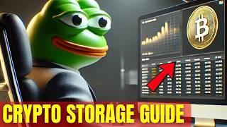 How To Store Crypto Safely! (BEGINNER'S GUIDE)