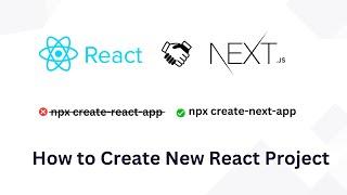 ️ npx create-react-app not Working ️ React Js New Update || React Js Collaborate With Next Js