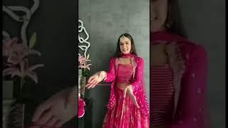 New trending lehenga hual | crop top | meesho #shorts #trendingvideo #latest #peplum