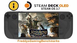 The Lord of the Rings Online (Test September 2024) on Steam Deck OLED with Steam OS 3.7