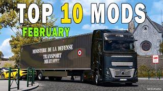 TOP 10 ETS2 MODS - FEBRUARY 2025 | Euro Truck Simulator 2 Mods