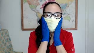 ASMR Nurse Roleplay-Surgical Mask, Double Latex Gloves and Paper Sound's (Request)