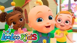 If You're Happy and You Know It + Johny Johny Yes Papa Sing-a-Long Song for Kids | LooLoo Kids