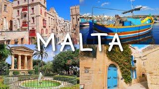 MALTA in 4 Days | Travel Guide (Valletta, Mdina, Gozo, Comino, Marsaxlokk, Sliema, St. Julian’s)