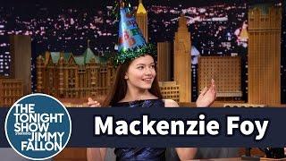 Mackenzie Foy Takes Down Jimmy with Taekwondo