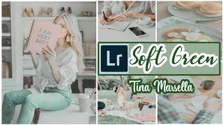 Soft Green Preset - Lightroom Mobile Preset Tutorial | Soft Green Tutorial Edit Foto Lightroom