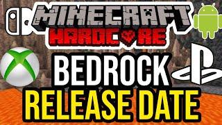 Hardcore Mode Release Date For Minecraft Bedrock! (PS/Xbox/MCPE/Switch)