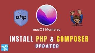 Install php and composer in macos monterey [ Updated 2022 ][ 100% Working ]