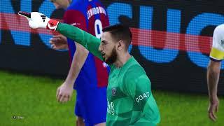 Barcelona vs Paris Saint-Germain UCL Quarter-Final Round2 Gameplay #pes2021