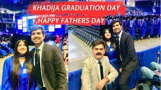 khadija Graduation Day  ‍ Happy Fathers Day Special From Chicago ️ ️ Vlog 456