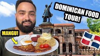 AMERICAN Tries DOMINICAN FOOD in Santo Domingo, Dominican Republic 