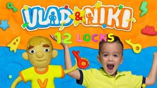 Vlad ve Niki 12 Locks - çocuklar için yeni oyun