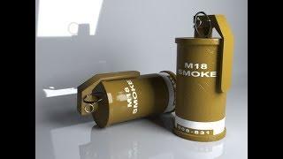 Modeling a PUBG smoke grenade | 3D modeling for beginners