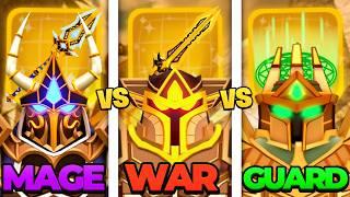Mage VS Warrior VS Guardian In Desert temple! Dungeon Quest