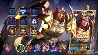 Tigreal Tank Best Combo | Tigreal Best Build 2021 | Build Tank Tigreal Top Global - MLBB