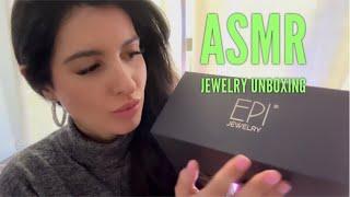 ASMR Unboxing / Haul / Show and Tell - EPI Jewelry (Up Close Whisper, Tapping, & More)