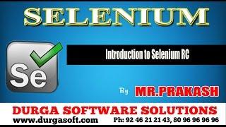 Introduction to Selenium RC